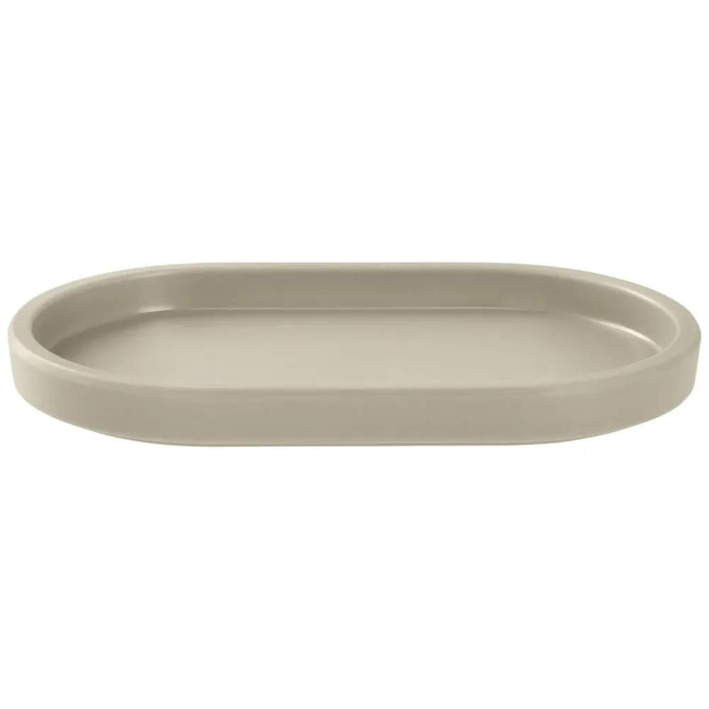 VEGA Teller flach Kanas oval; 17.5x10.8x1.8 cm (LxBxH); beige; oval; 6 Stück / Pack