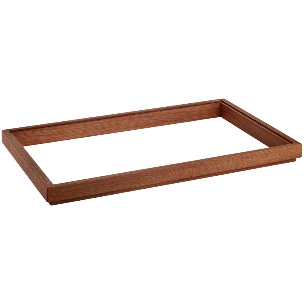 VEGA Adapterrahmen Odisseo; 54.5x34x4 cm (BxTxH); tabak gebeizt