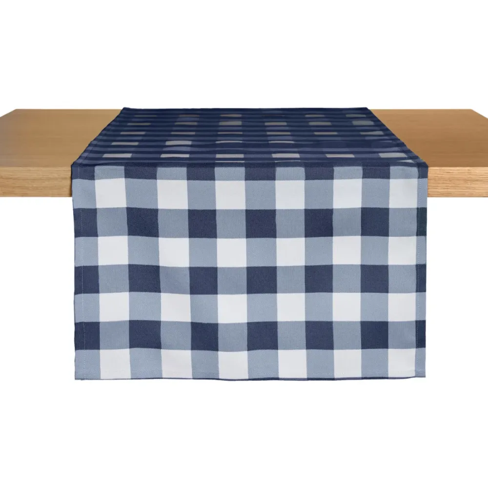 ERWIN M. Tischläufer Countryline; 40x130 cm (BxL); blau; rechteckig; 2 Stück / Pack