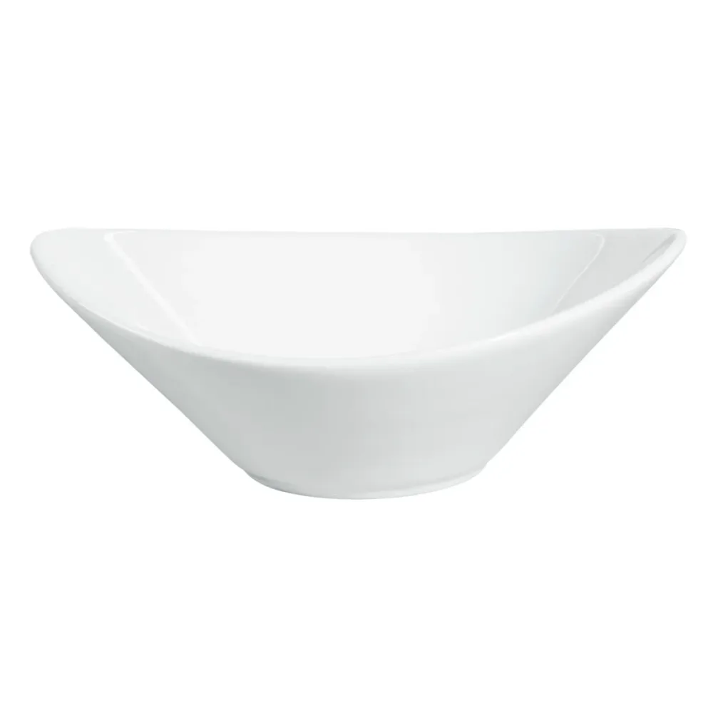 VEGA Schale Amsterdam; 500 ml, 20.5x16x7.5 cm (LxBxH); weiss; oval; 4 Stück / Pack