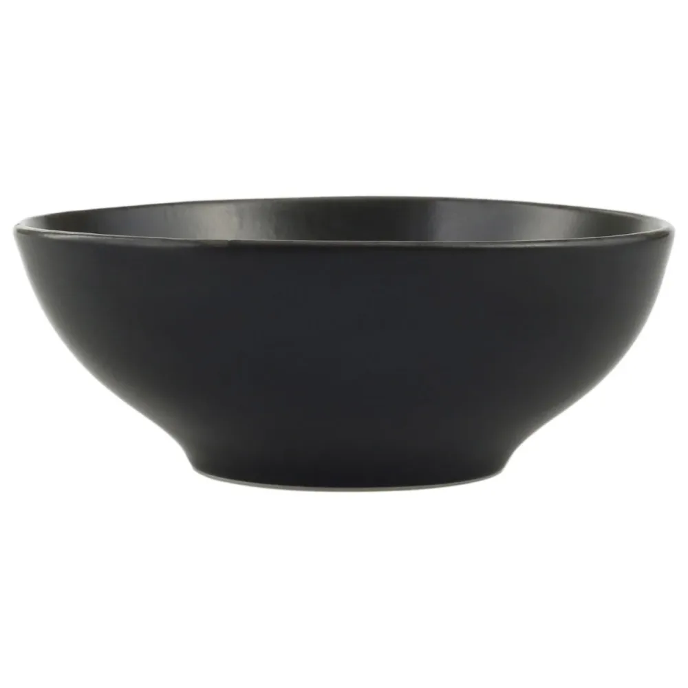 Porland Schale Ironstone; 420 ml, 14x5.6 cm (ØxH); dunkelbraun/schwarz; rund; 6 Stück / Pack