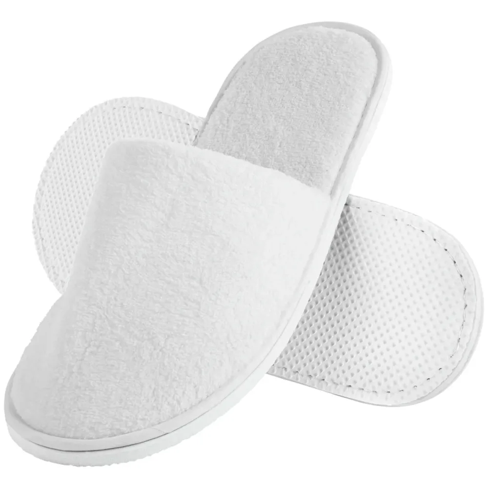 ERWIN M. Hotelslipper Lance geschlossen; Schuhgrösse universal; weiss; 50 Paar / Pack