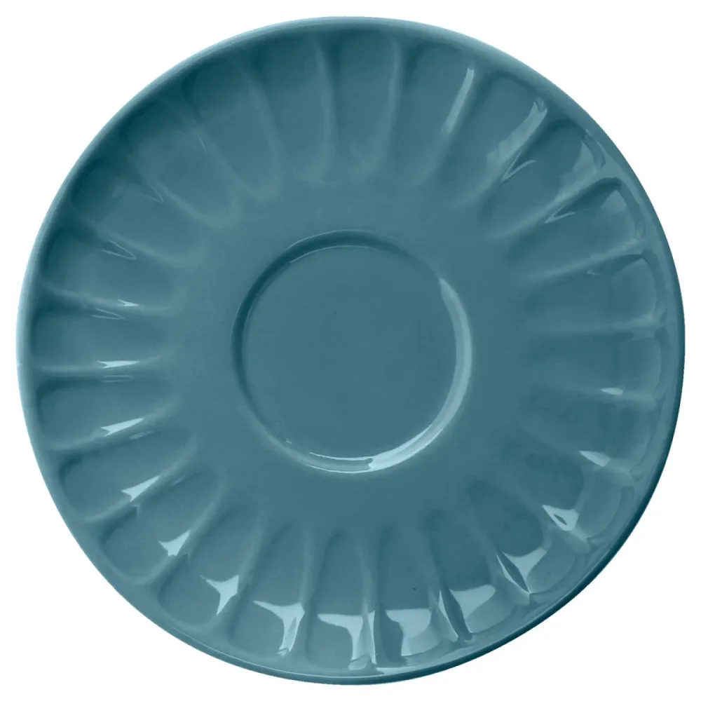 VEGA Kombi-Untertasse Bel Colore; 14 cm (Ø); blau; 6 Stück / Pack