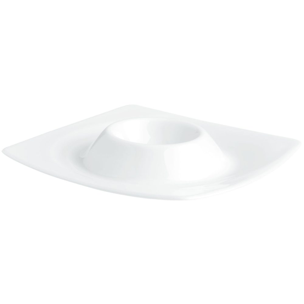 VEGA Eierbecher Vilano; 12x12 cm (LxB); weiss; quadratisch; 6 Stück / Pack