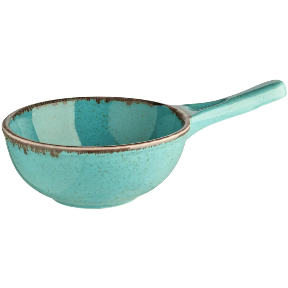 VEGA Servierpfanne Sidina rund; 600 ml, 16.5x6.5 cm (ØxH); türkis; rund; 2 Stück / Pack