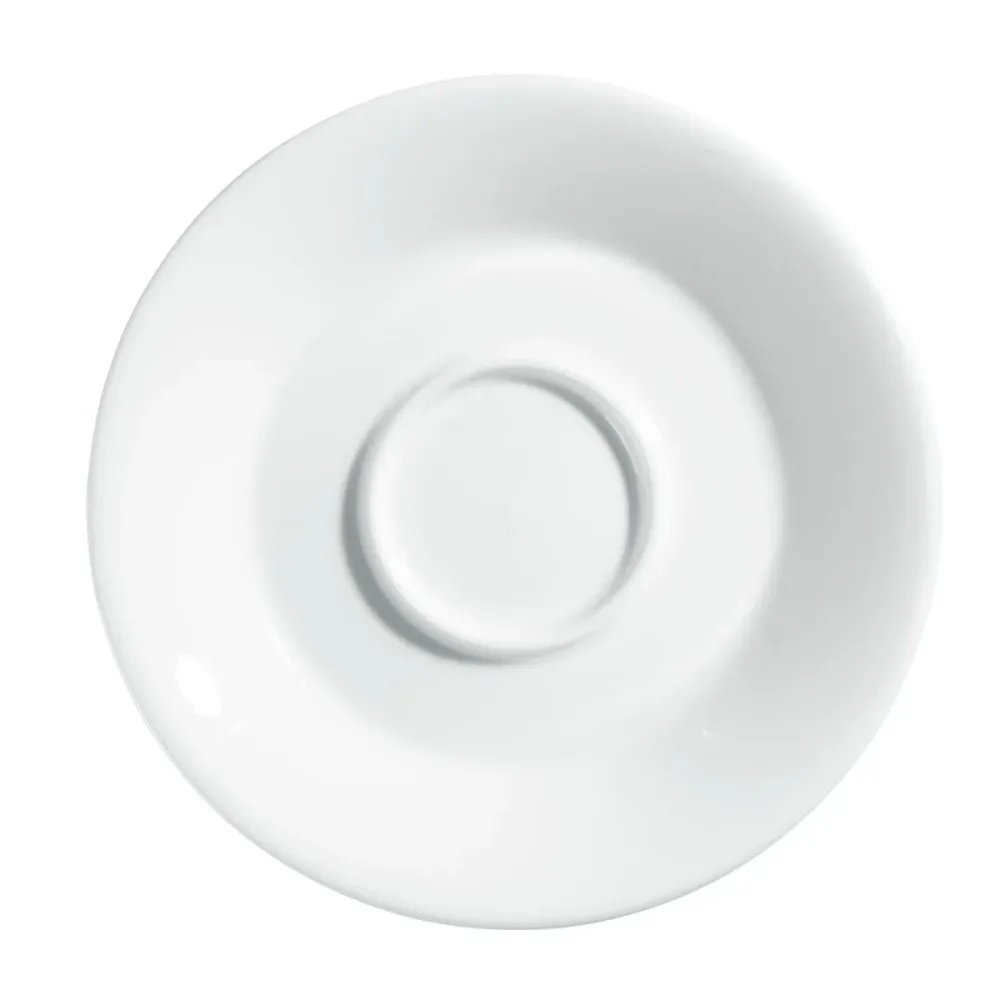 VEGA Milchkaffee-Untertasse Bistro; 15x2.2 cm (ØxH); weiss; rund; 6 Stück / Pack