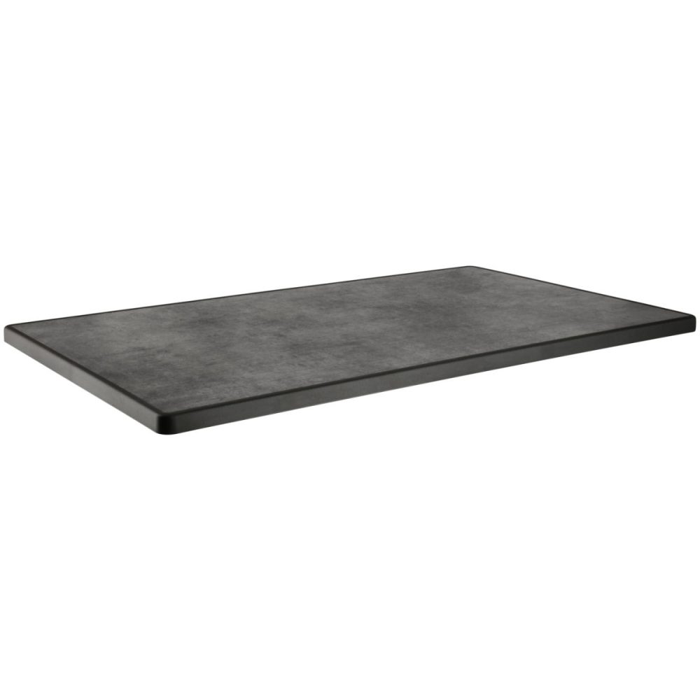 PULSIVA Tischplatte Sevelit rechteckig; 115x70 cm (LxB); beton; rechteckig