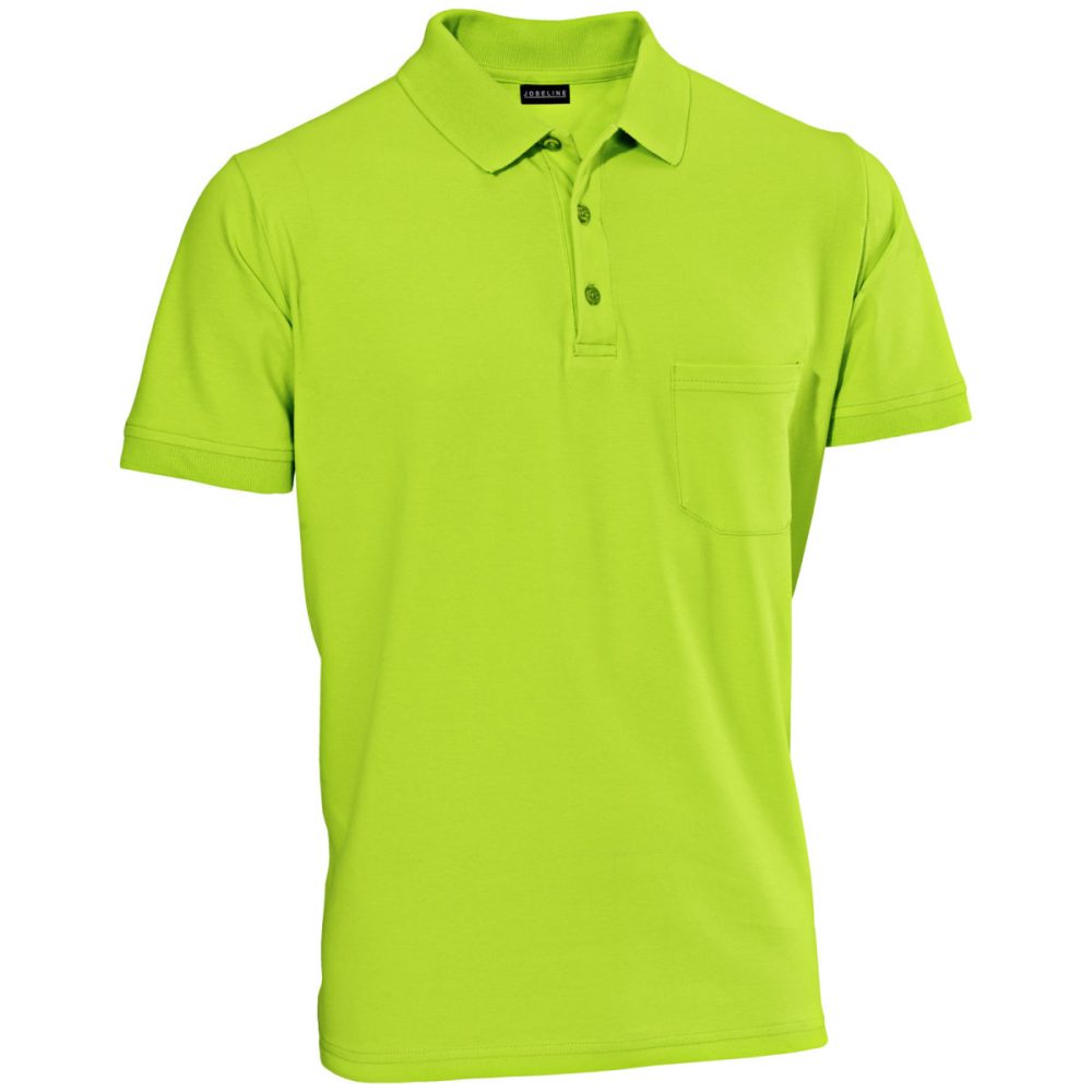 JOBELINE Herren Poloshirt Cato Kurzarm; Kleidergrösse S; apfelgrün