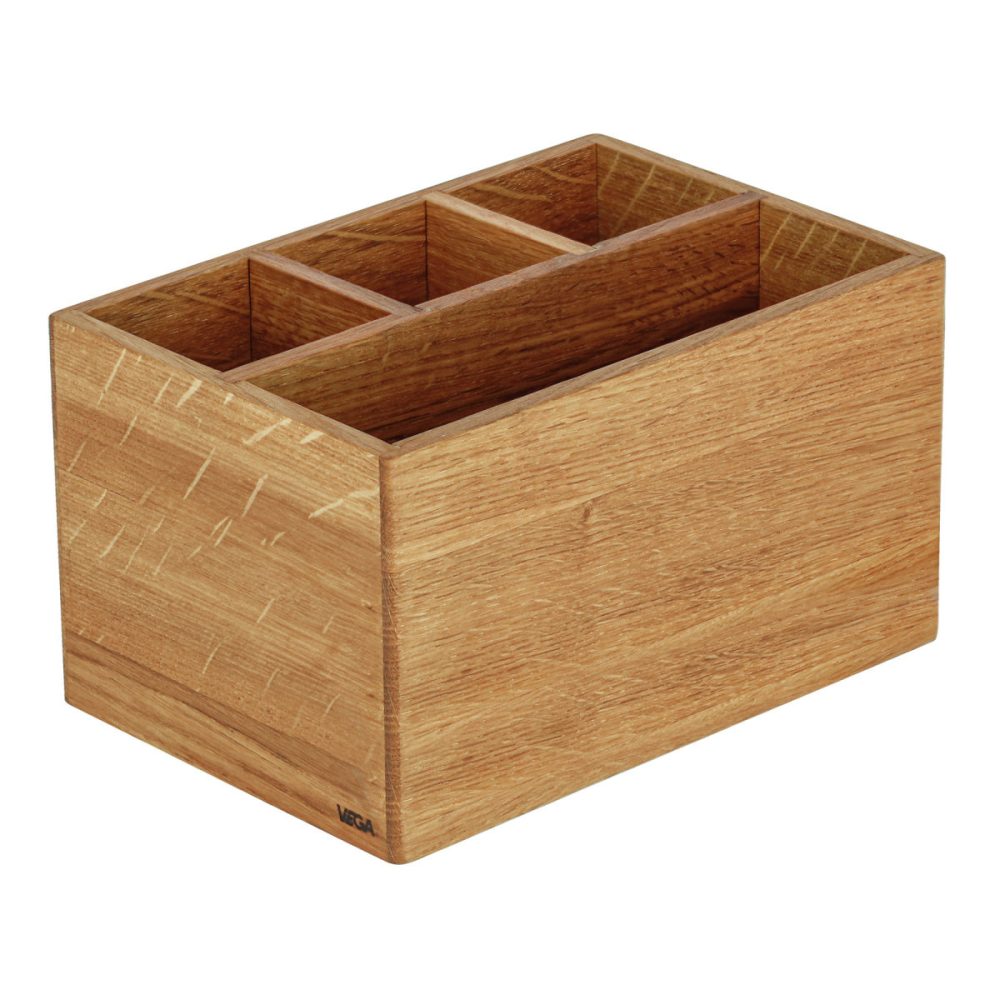 VEGA Besteckbehälter Esino ohne Griff; 21.2x14.4x12 cm (LxBxH); eiche