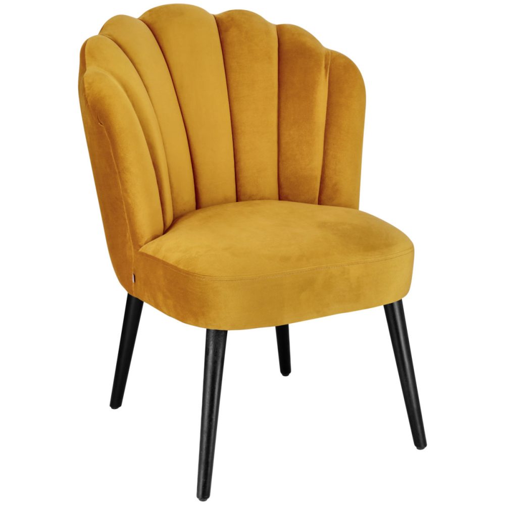 VEGA Polsterstuhl Malea; 65x69x88 cm (BxTxH); gold