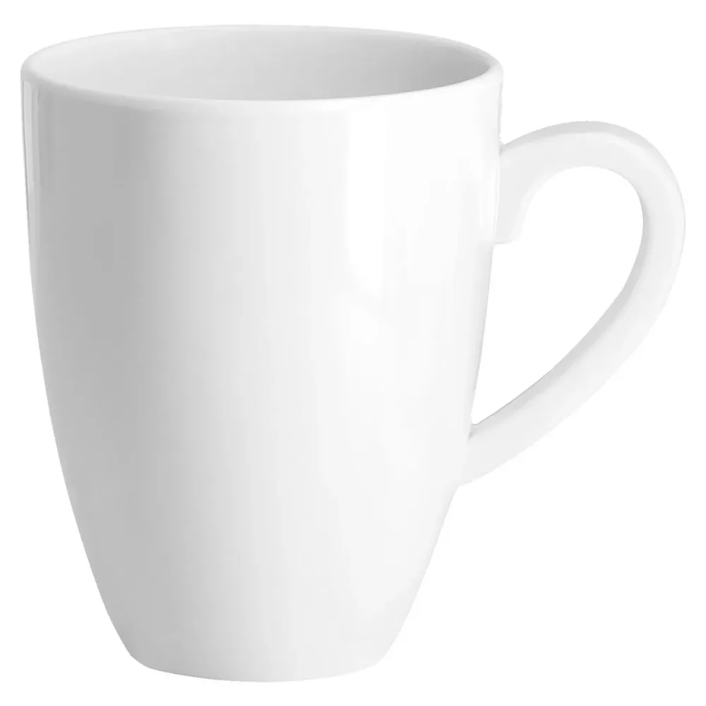 VEGA Becher Wayne; 400 ml, 8.5x10.8 cm (ØxH); weiss; rund; 4 Stück / Pack