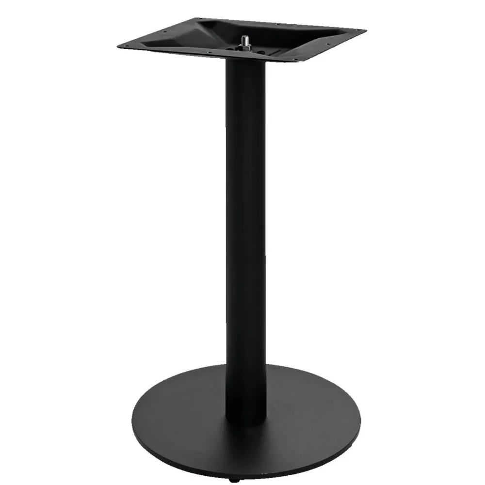 VEGA Indoor Tischgestell Fino rund; 43x72 cm (ØxH); schwarz; rund
