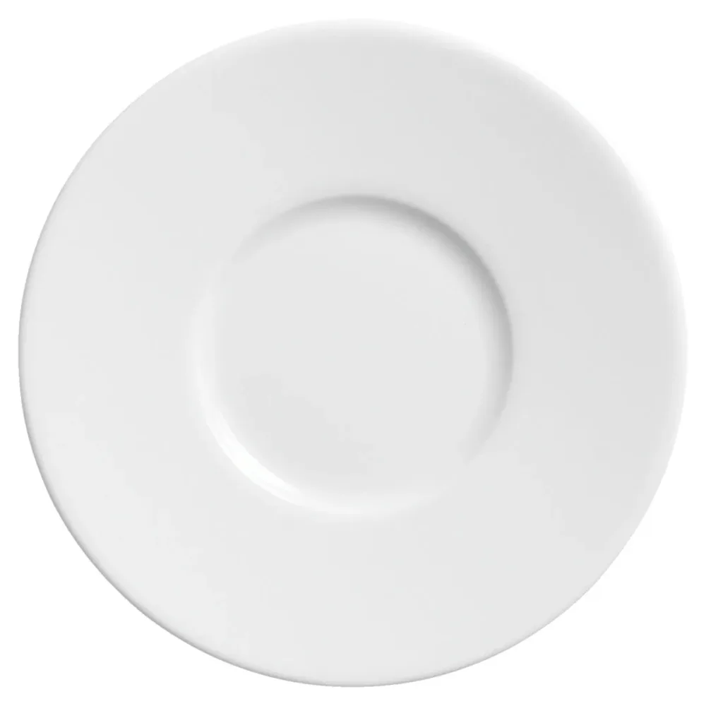 VEGA Espresso-Untertasse Noon; 13 cm (Ø); weiss; rund; 6 Stück / Pack