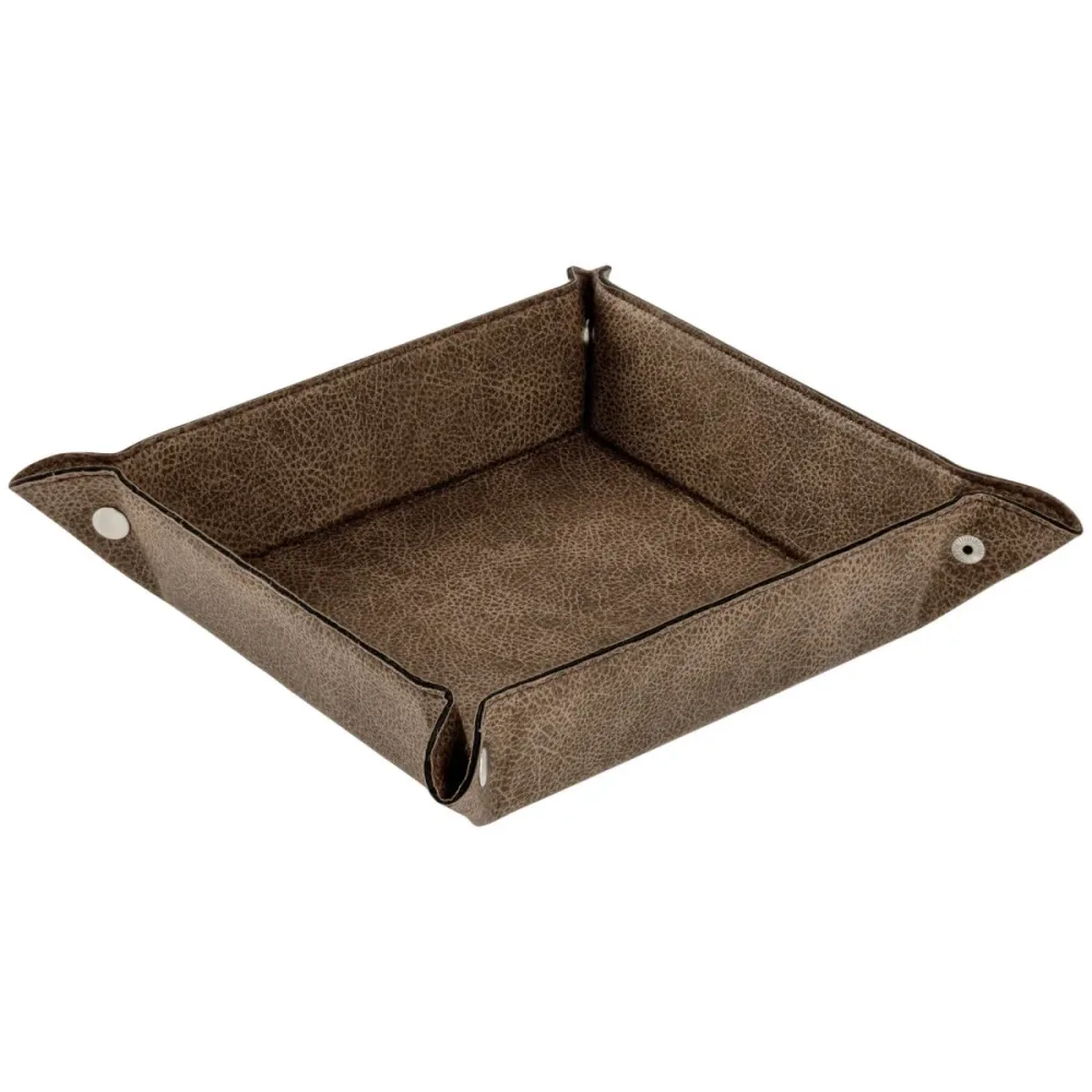 VEGA Brot-/Obstschale Shana; 20x20x5.5 cm (LxBxH); rostbraun; quadratisch