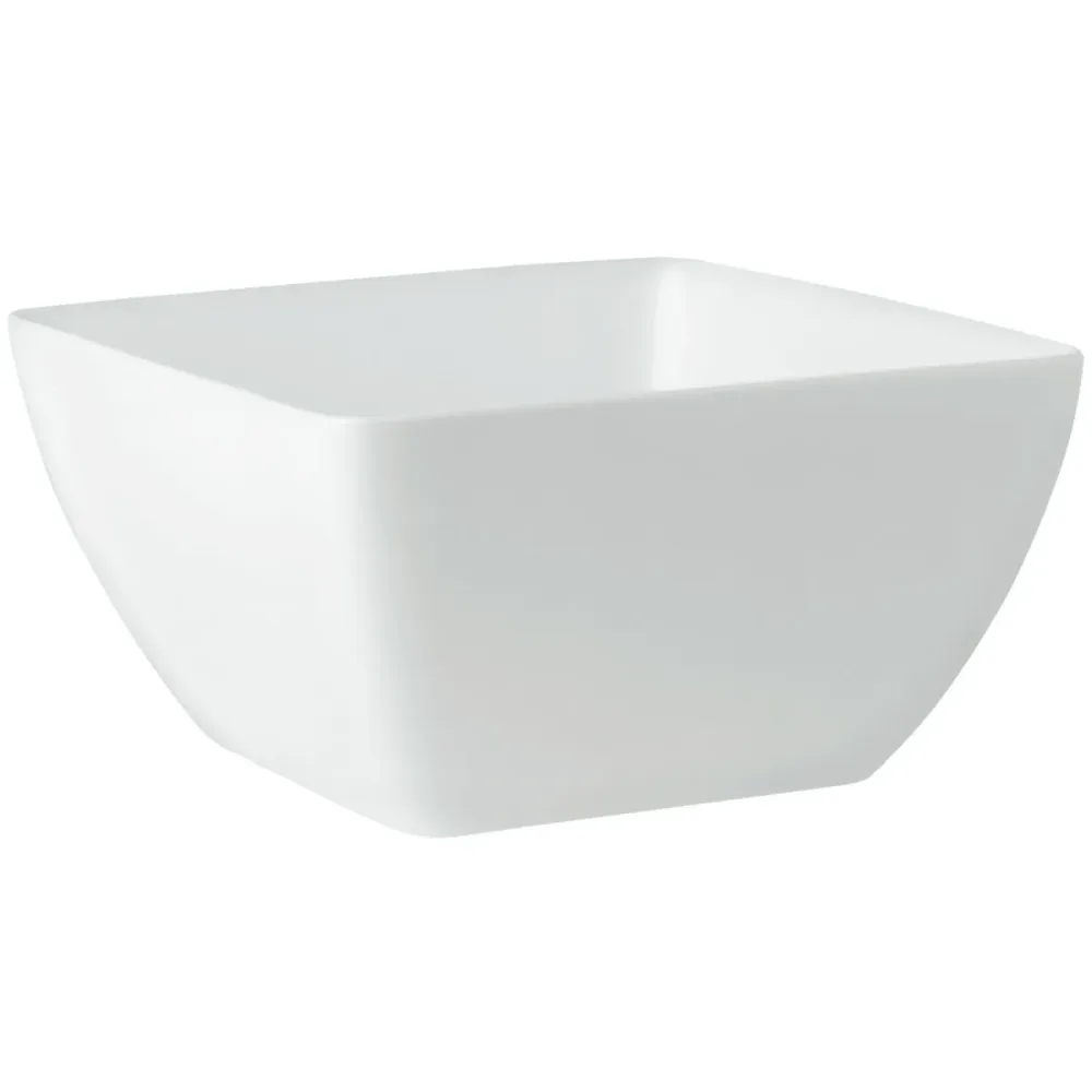 VEGA Schale Bali; 1800 ml, 19x19x10 cm (LxBxH); weiss; quadratisch; 6 Stück / Pack