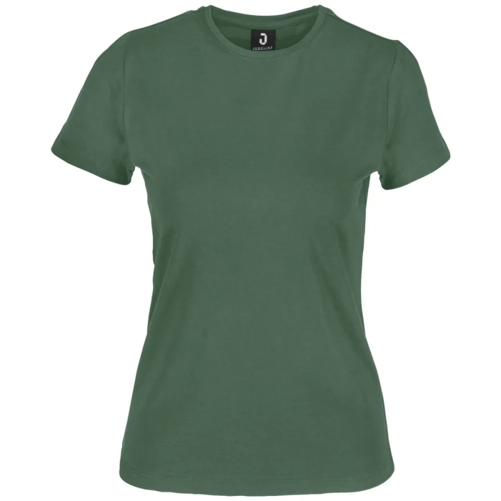 JOBELINE Damen T-Shirt Malme Kurzarm; Kleidergrösse XS; oliv