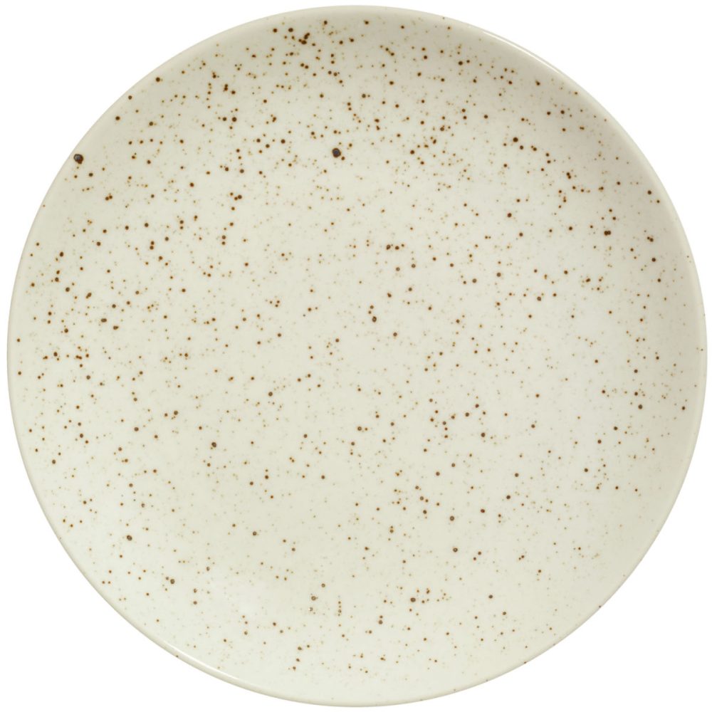 VEGA Teller flach Alessia; 24 cm (Ø); beige; rund; 6 Stück / Pack