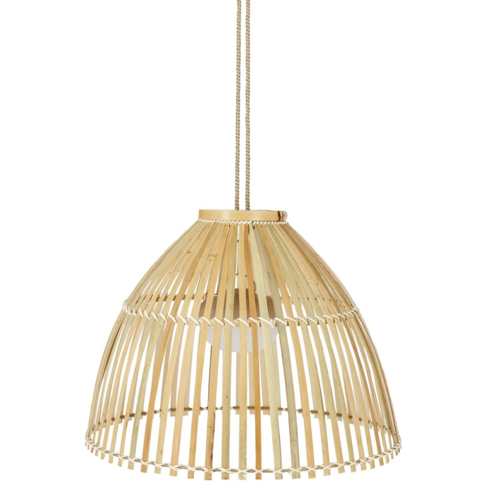 Newgarden Hängeleuchte Reona; 30.5x43.5 cm (HxØ); natur