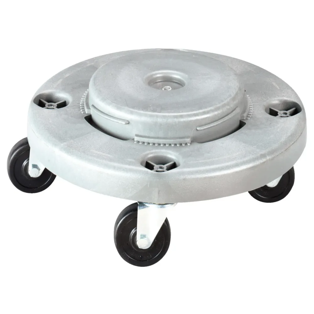 PULSIVA Trolley Metropolis für Abfallbehälter; 120000 ml, 45.5x16.4 cm (ØxH); grau; rund