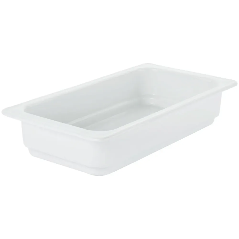 VEGA GN-Behälter Alessia 1/3 hoch; GN 1/3, 32.5x17.6x6.5 cm (LxBxT); weiss