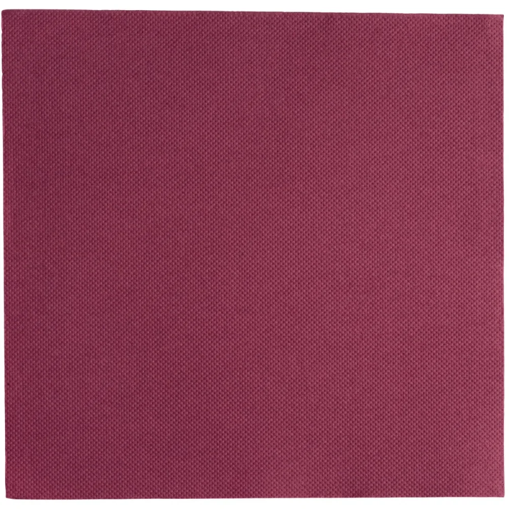 GARCIA DE POU Serviette Dubo; 39x39 cm (BxL); bordeaux; 50 Stück / Pack