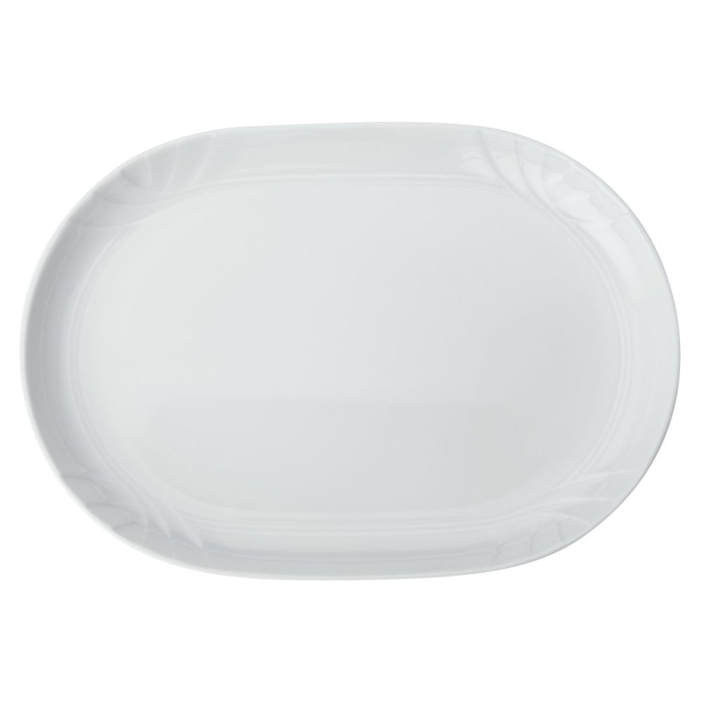 VEGA Platte Kiara oval; 28x20 cm (LxB); weiss; oval; 6 Stück / Pack