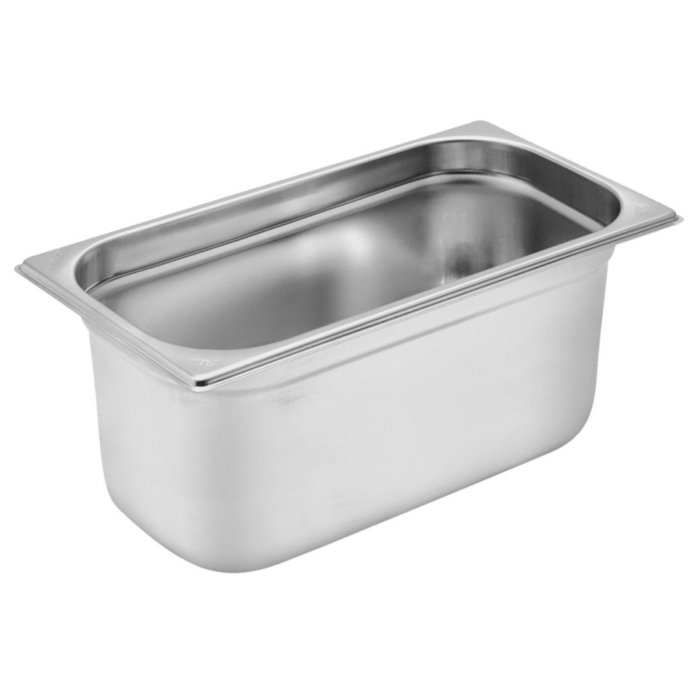 VEGA GN-Behälter Premium 1/3; GN 1/3, 5000 ml, 32.5x17.6x15 cm (LxBxT); silber
