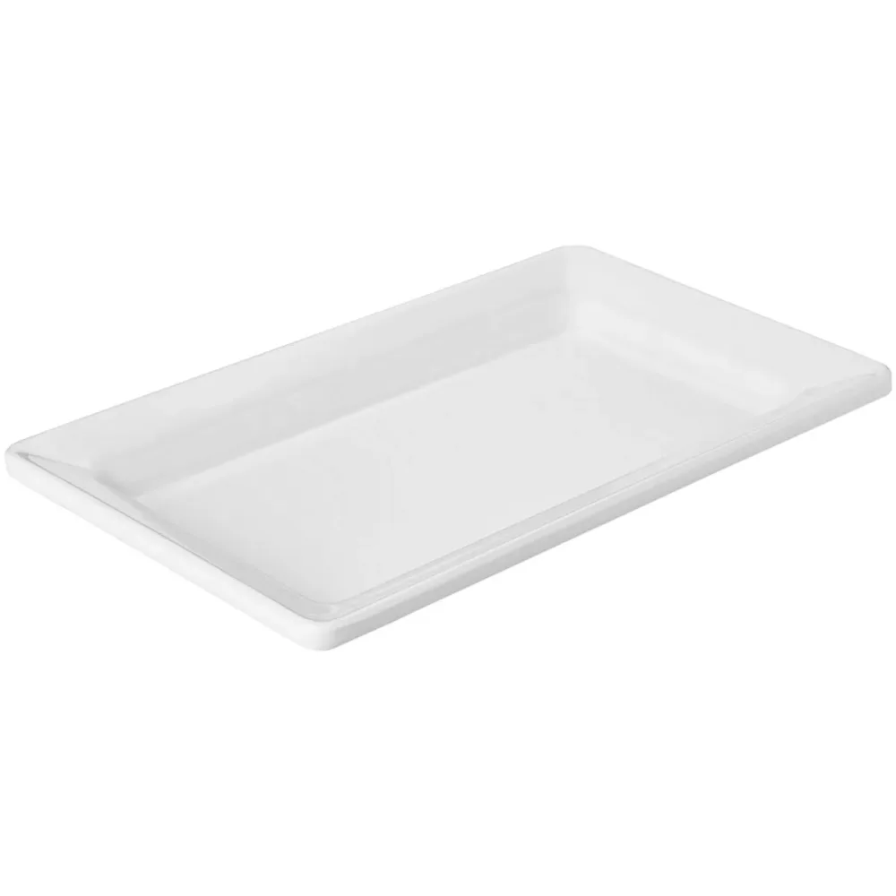 VEGA Präsentationsplatte Melamin GN 1/4; GN 1/4, 26.5x16.2x3 cm (LxBxT); weiss