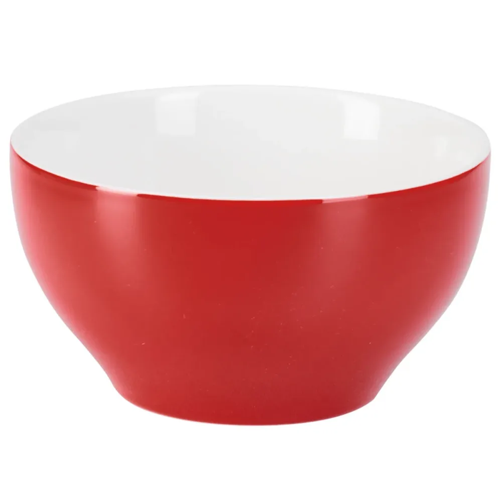 PULSIVA Schale Joy 2.0; 630 ml, 14x7.7 cm (ØxH); rot; rund; 6 Stück / Pack