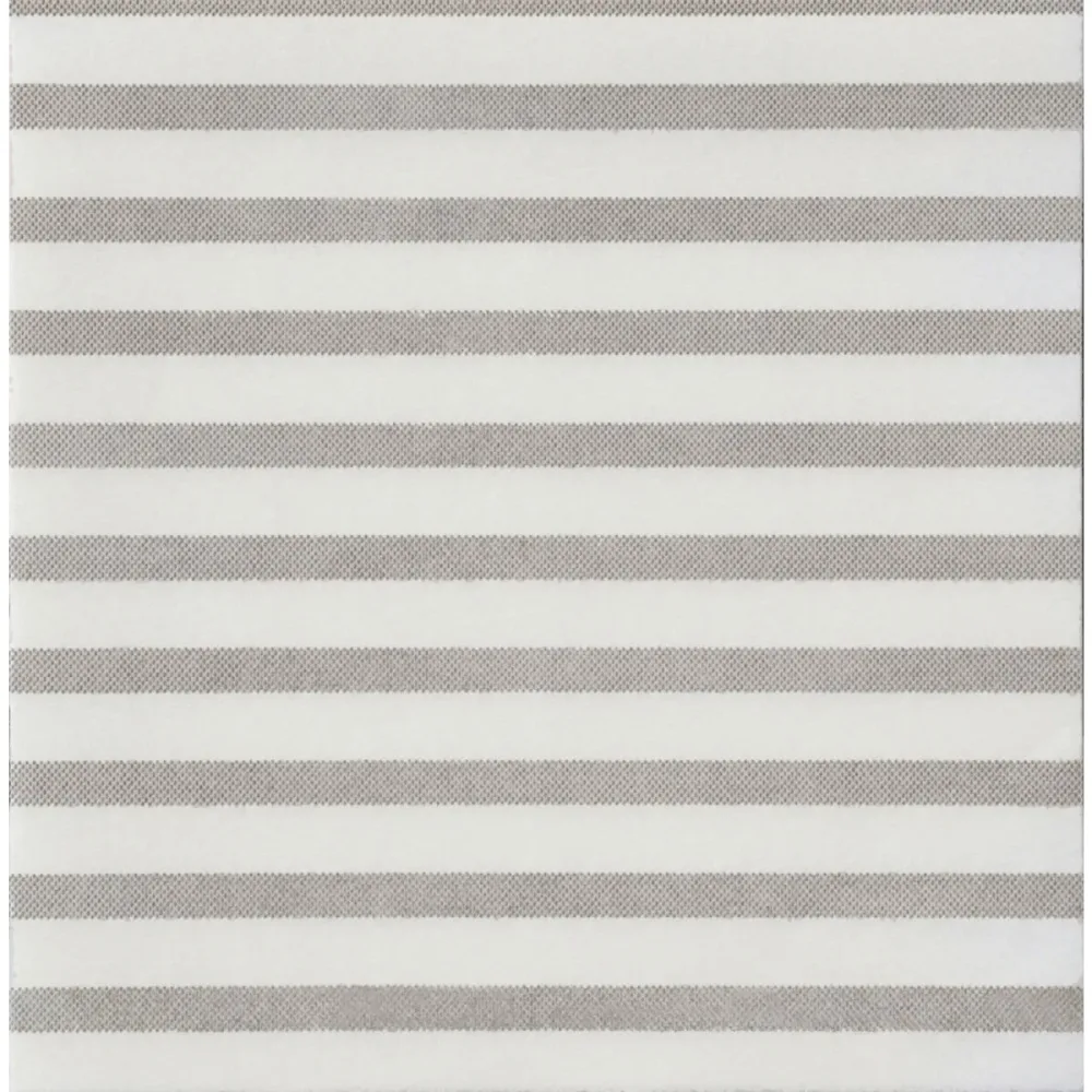 Ro.ial Serviette Soffio Airlaid; 40x40 cm (BxL); weiss/taupe; 50 Stück / Pack