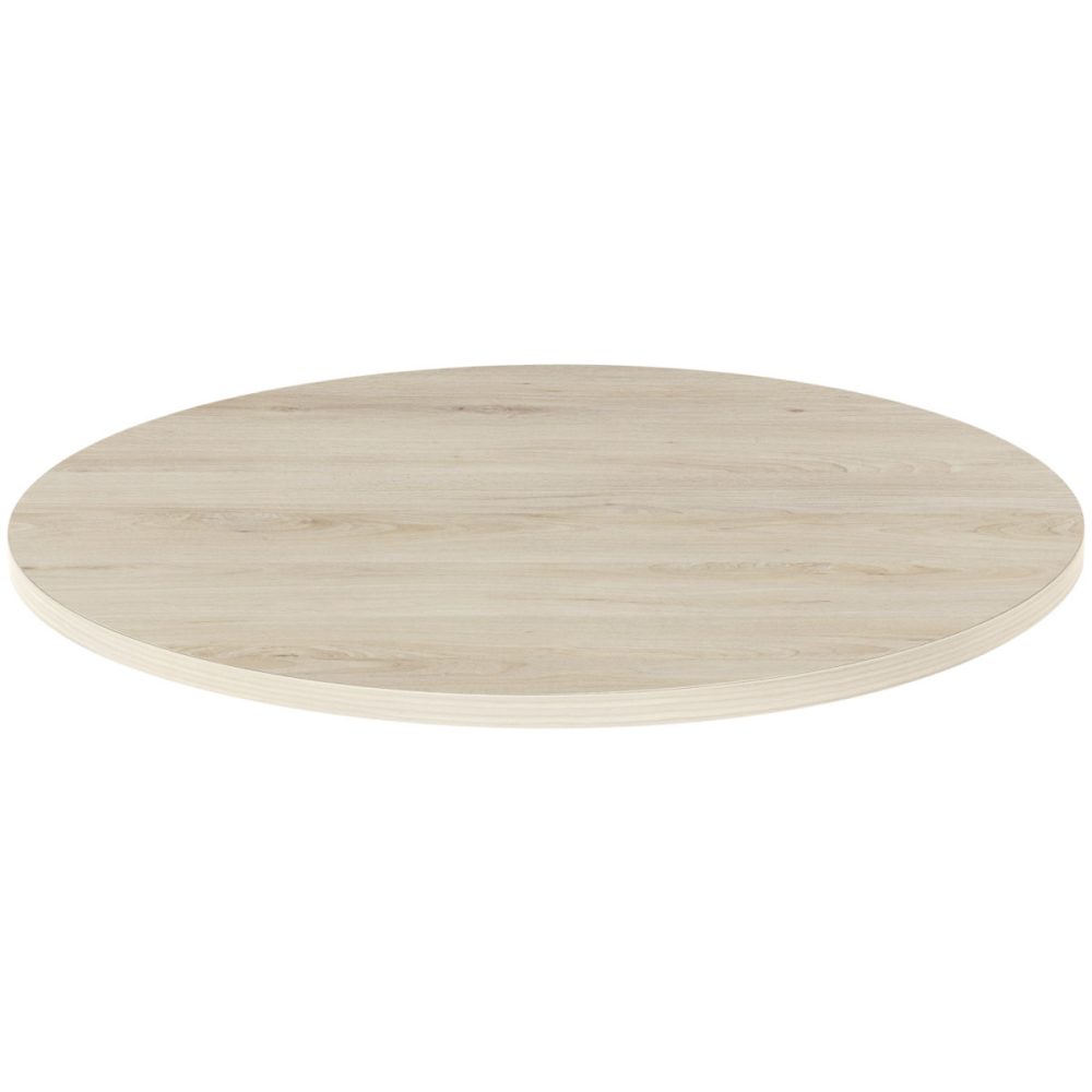 PULSIVA Tischplatte Solona rund; 80 cm (Ø); buche; rund