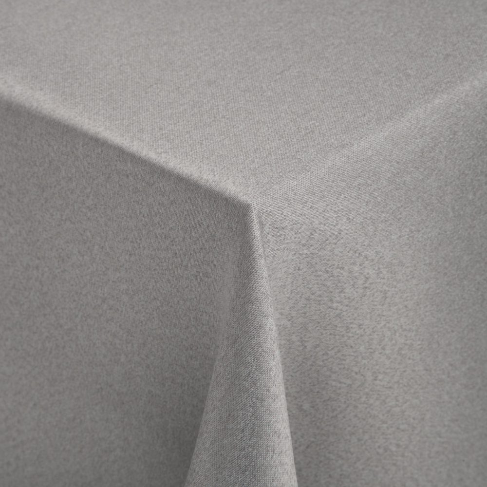 ERWIN M. Tischdecke Ambita Satin; 130x220 cm (BxL); hellgrau; rechteckig