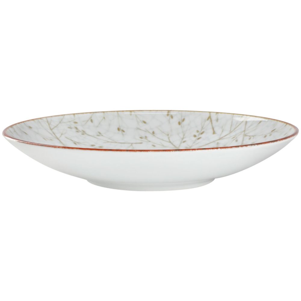 VEGA Teller tief Eden; 1700 ml, 30x5.5 cm (ØxH); weiss/beige; rund; 6 Stück / Pack
