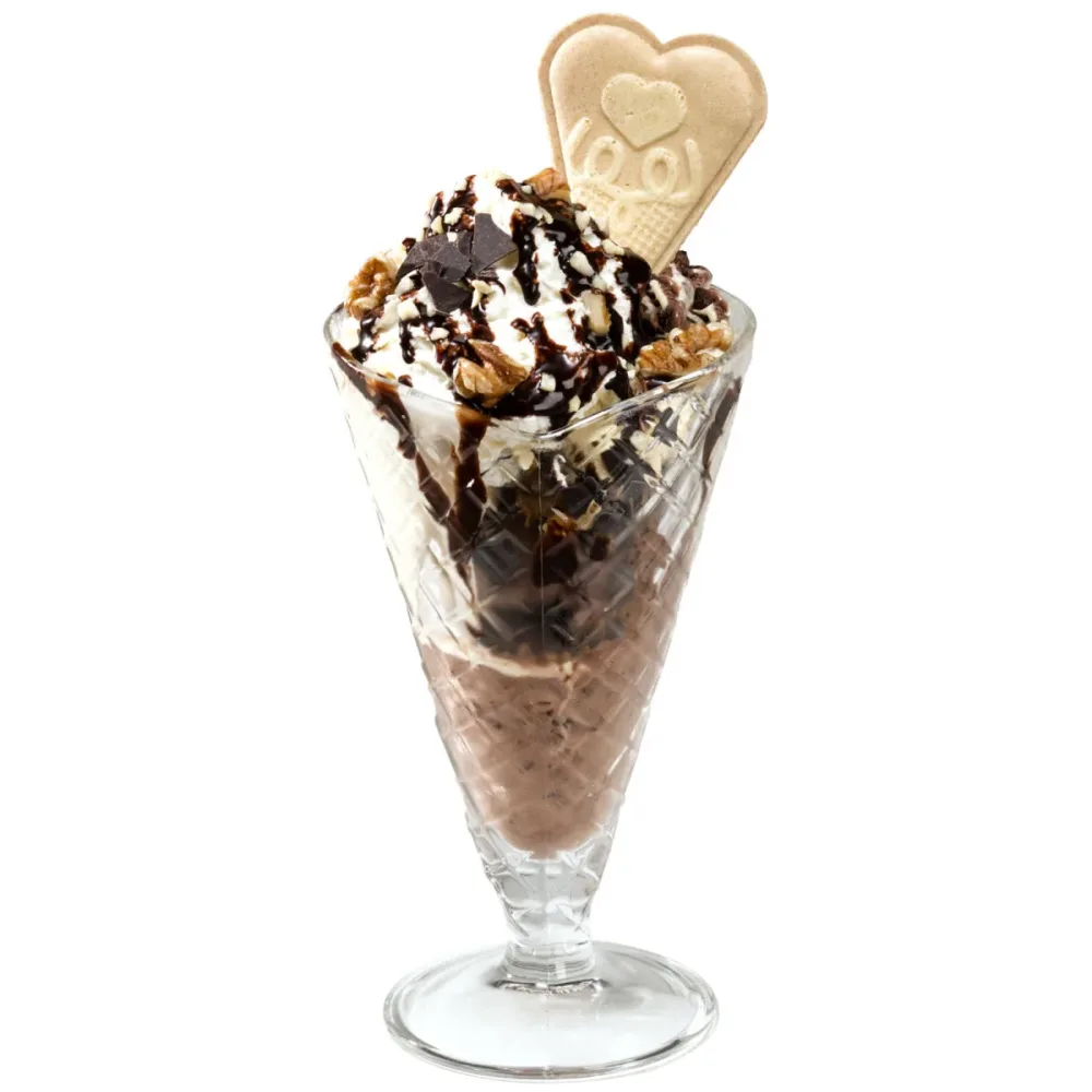 Bormioli Rocco Eisbecher Gelato; 280 ml, 10x16.6 cm (ØxH); transparent; konisch; 6 Stück / Pack