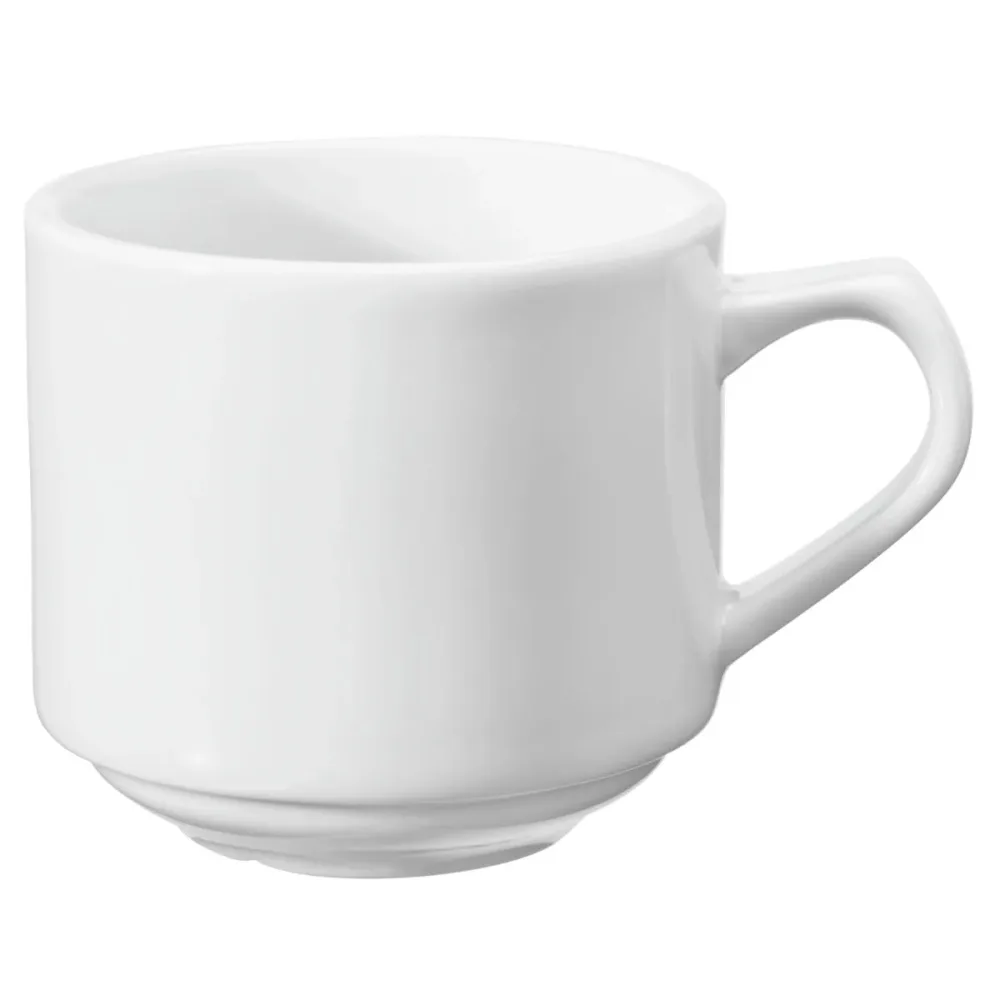 VEGA Espresso-Obertasse Base; 100 ml, 6x5.5 cm (ØxH); weiss; rund; 6 Stück / Pack