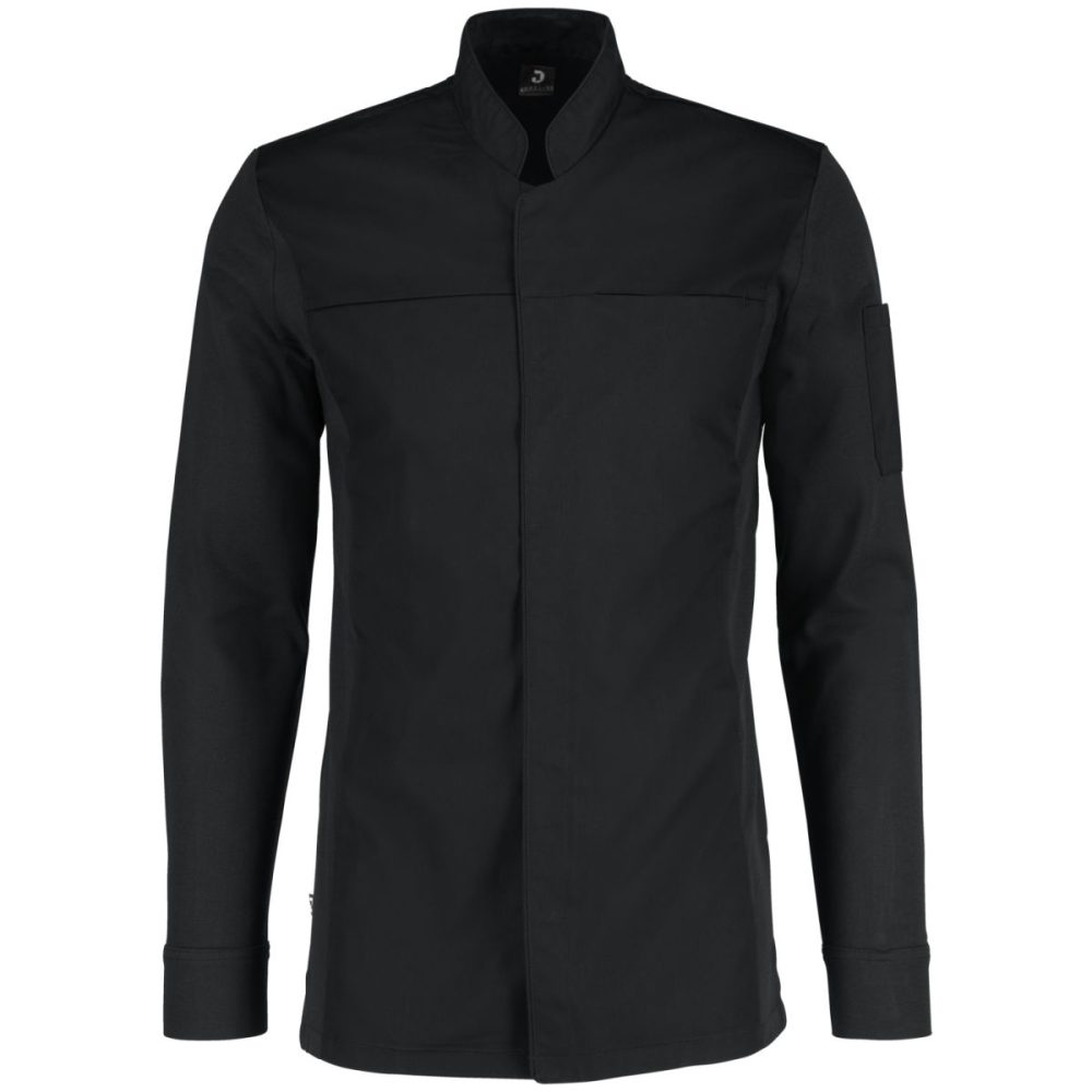 JOBELINE Herren Kochjacke Phoenix Langarm; Kleidergrösse 56; schwarz