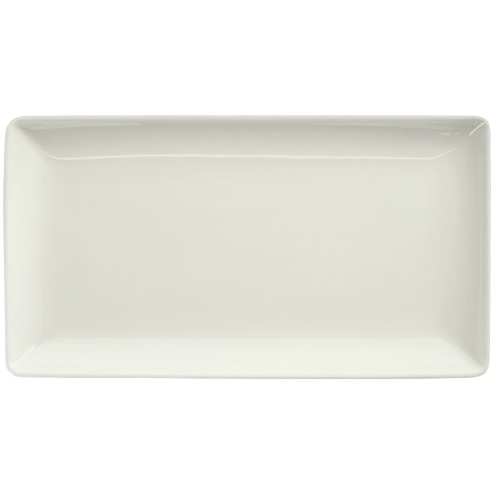 VEGA Platte rechteckig Opus; 350 ml, 34x18.3x2.4 cm (LxBxH); elfenbein; 4 Stück / Pack