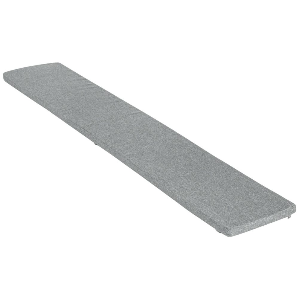 VEGA Bankauflage Expose; 30x180x3.5 cm (BxLxH); anthrazit meliert