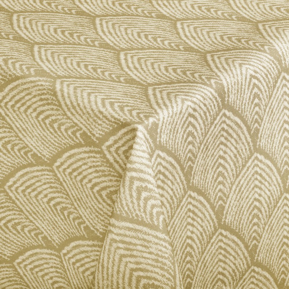 ERWIN M. Tischdecke Leaf eckig; 110x140 cm (BxL); sand; rechteckig