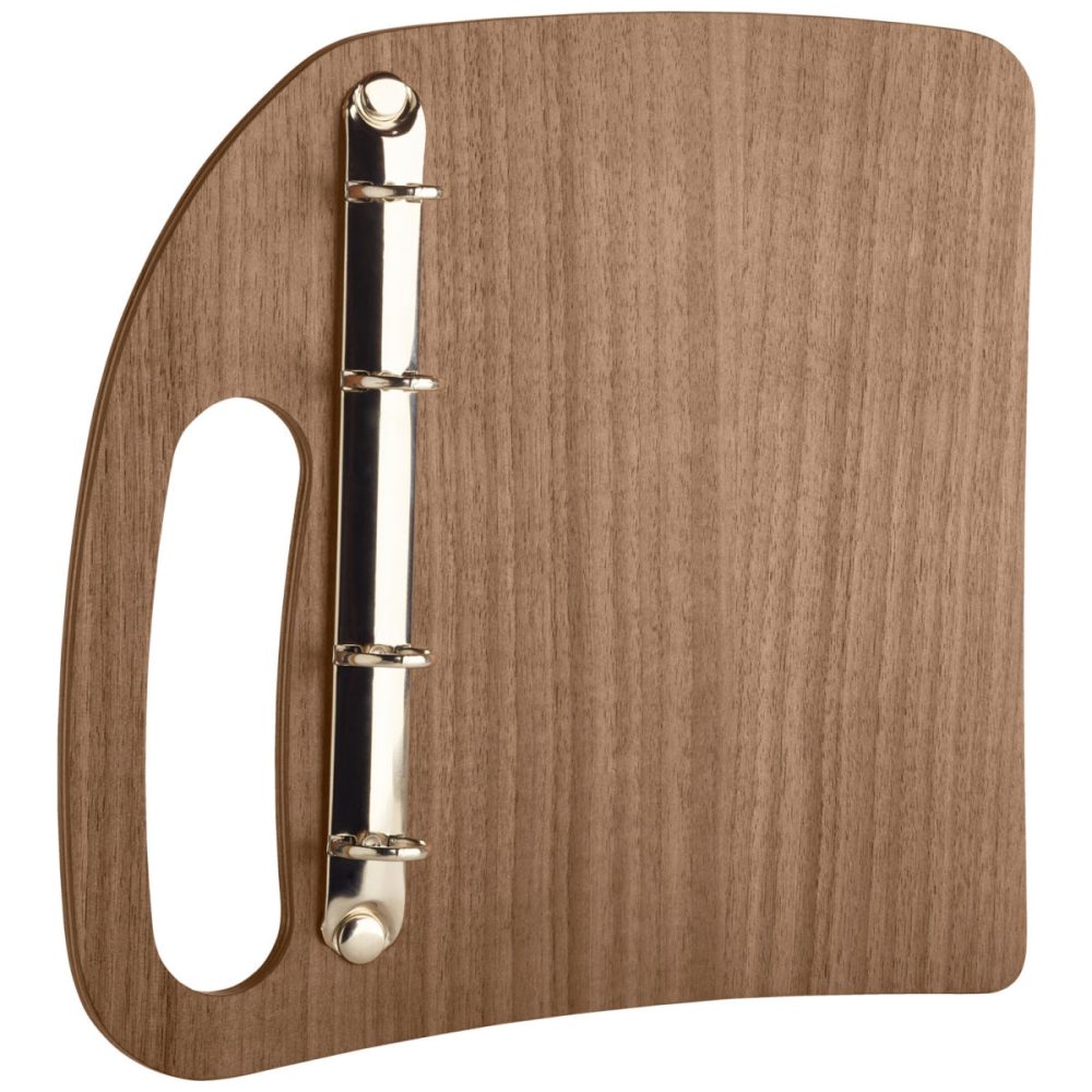 VEGA Speisekarte Parthia A5; DIN A5, 26x25.6 cm (BxH); nussbaum