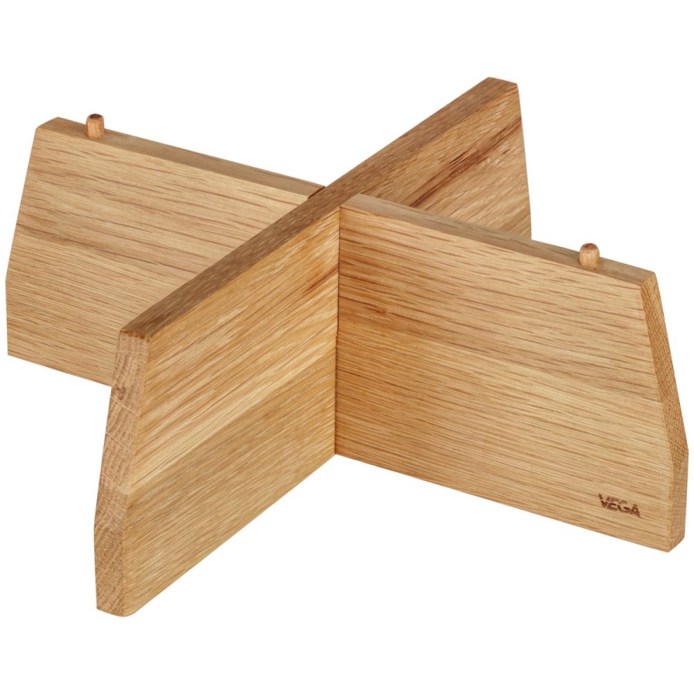 VEGA Fusselement Fenra; 25x25x9.15 cm (LxBxH); eiche