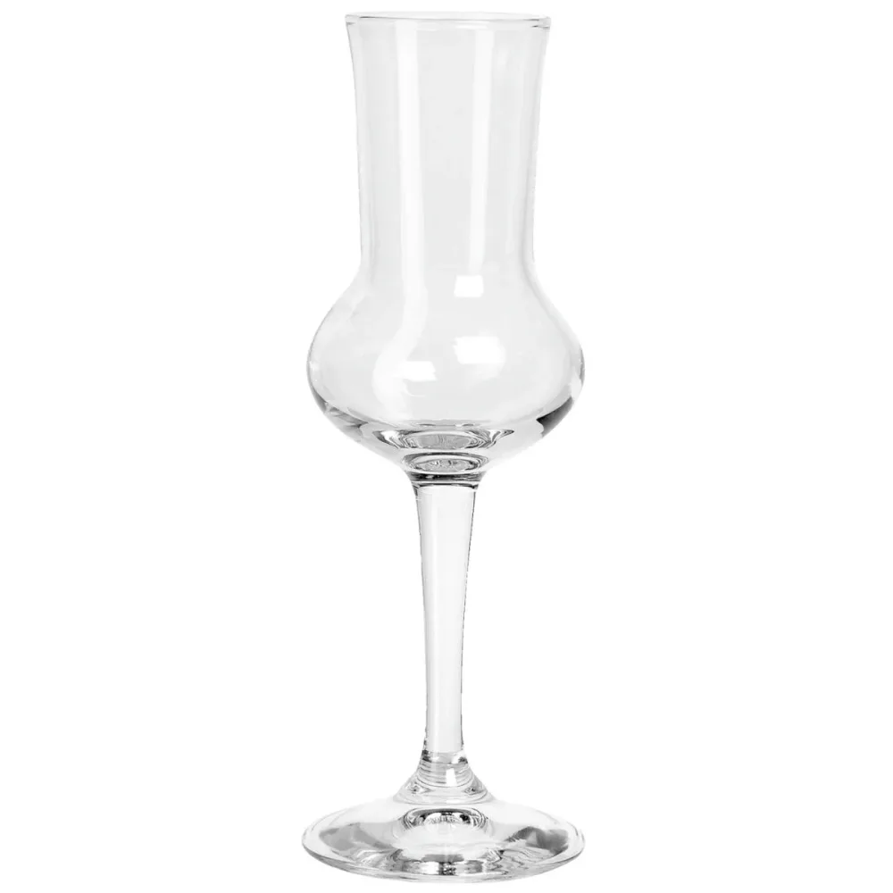 Bormioli Rocco Grappaglas Riserva mit Eichstrich; 90 ml, 3.9x16.5 cm (ØxH); transparent; 2 cl Eichstrich, 6 Stück / Pack