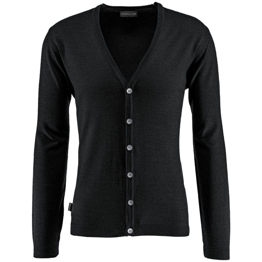 JOBELINE Herrencardigan Cristiano; Kleidergrösse XL; schwarz