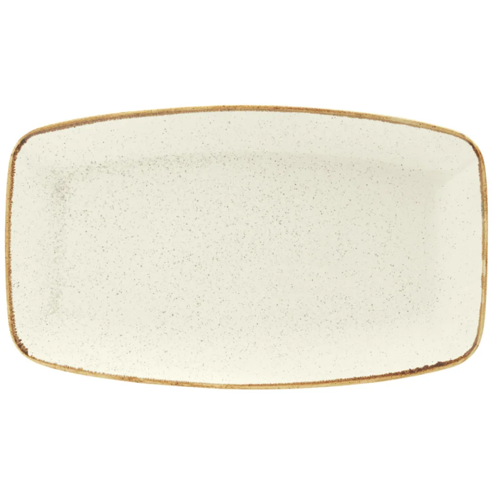 VEGA Platte Sidina rechteckig abgerundete Ecken; 31x18x2.5 cm (LxBxH); beige; rechteckig; 6 Stück / Pack
