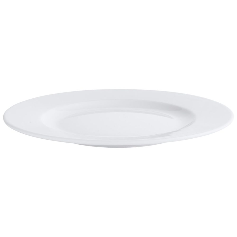 PULSIVA Teller flach Stackora; 27.5 cm (Ø); weiss; rund; 6 Stück / Pack