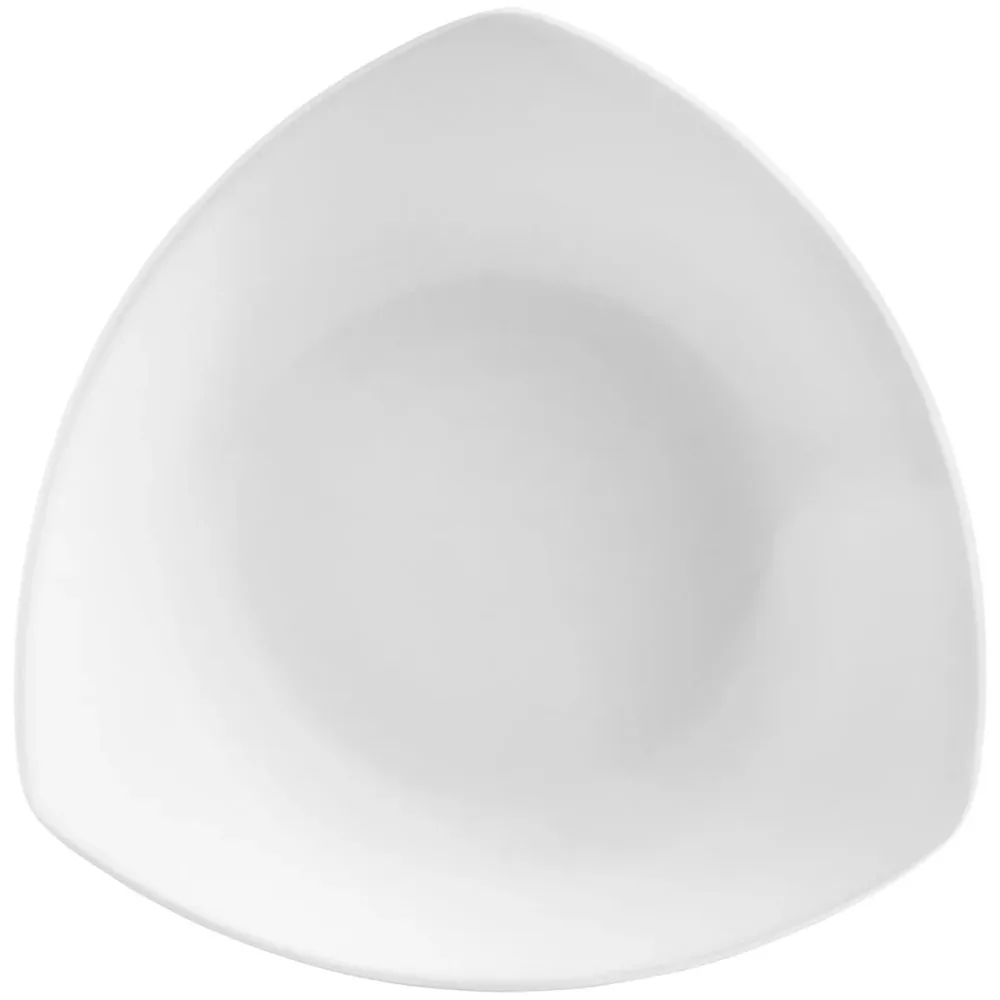 VEGA Teller flach Haiti; 18.5x18.5 cm (LxB); weiss; dreieckig; 6 Stück / Pack