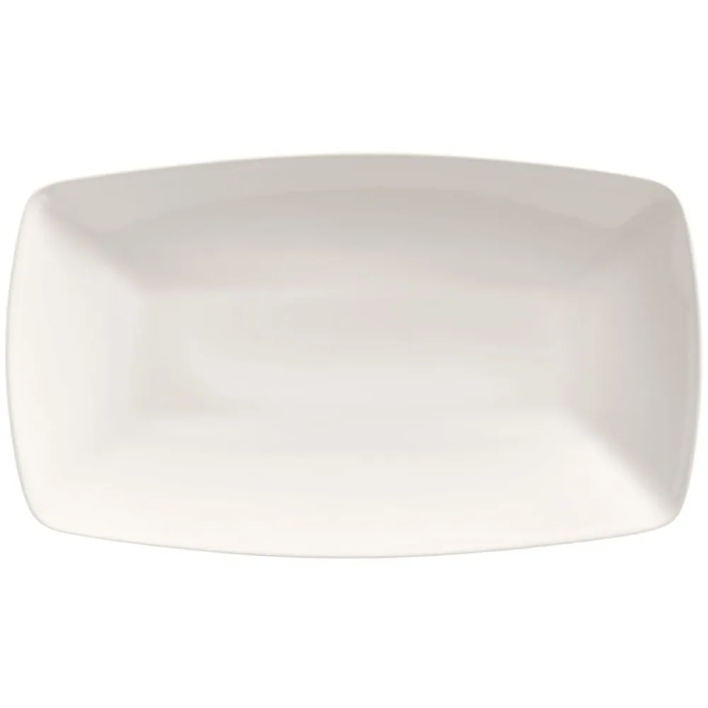 VEGA Platte Quadrati rechteckig; 35x20.5x3.4 cm (LxBxH); cremeweiss; rechteckig; 12 Stück / Pack