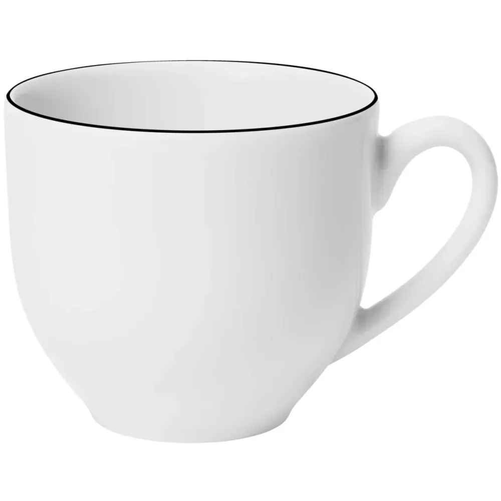 VEGA Espressotasse Bellino; 100 ml, 6.2x5.5 cm (ØxH); weiss/schwarz; rund; 6 Stück / Pack