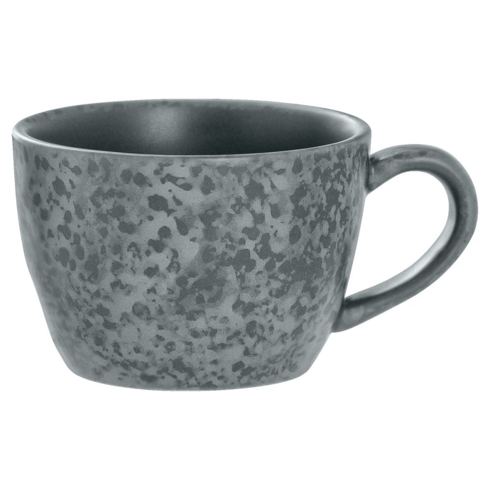 VEGA Espresso-Obertasse Arona; 85 ml, 6.8x4.8 cm (ØxH); anthrazit; 6 Stück / Pack