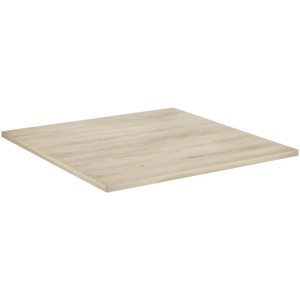 PULSIVA Tischplatte Solona quadratisch; 68x68x1.9 cm (LxBxH); buche; quadratisch